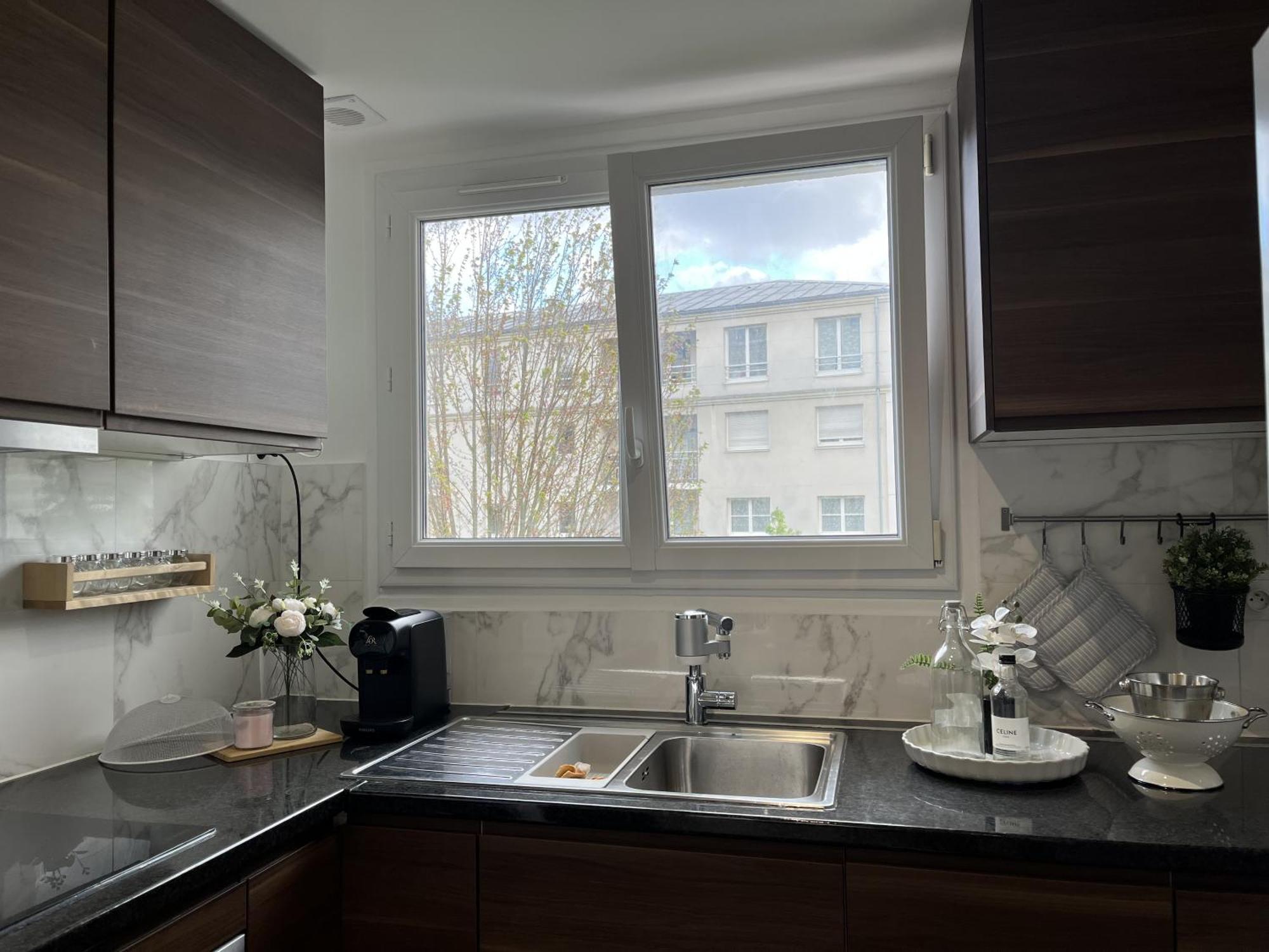 Entire 60M2 Apartment - Close To Paris - Parking - Kitchen - 2Min Rerb - Olympic'24 Bourg-la-Reine Extérieur photo