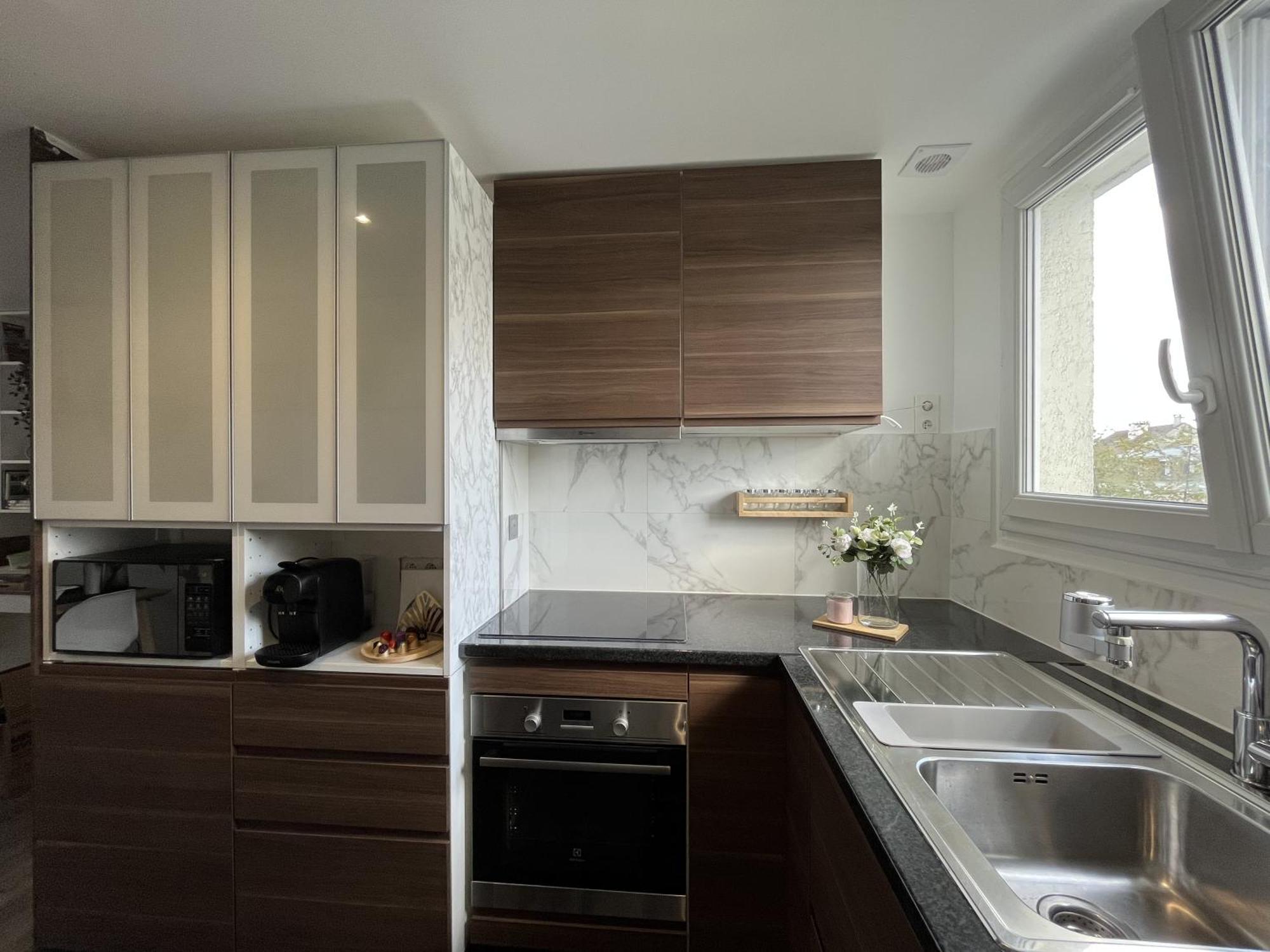 Entire 60M2 Apartment - Close To Paris - Parking - Kitchen - 2Min Rerb - Olympic'24 Bourg-la-Reine Extérieur photo